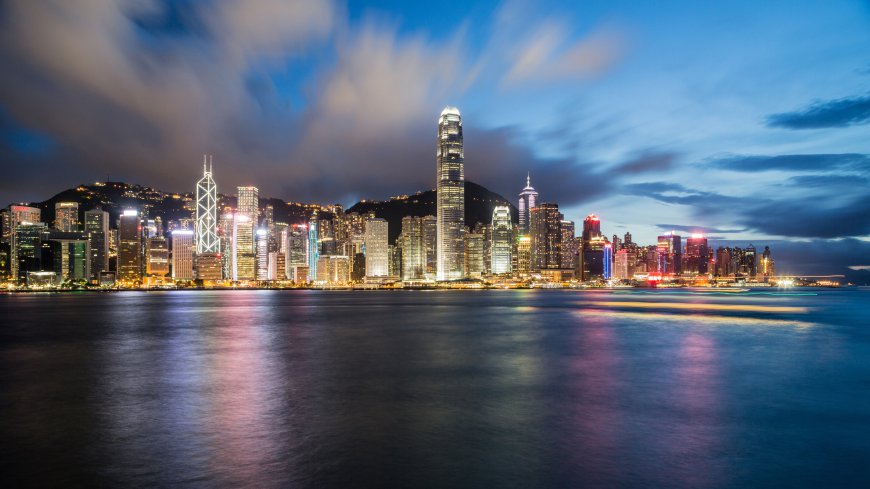 香港城市夜景风景壁纸