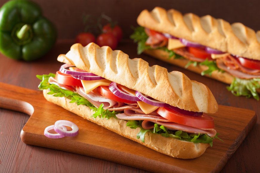 三明治 蔬菜美食图片壁纸