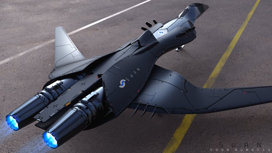 概念飞机 炫酷飞行器 未来战机壁纸