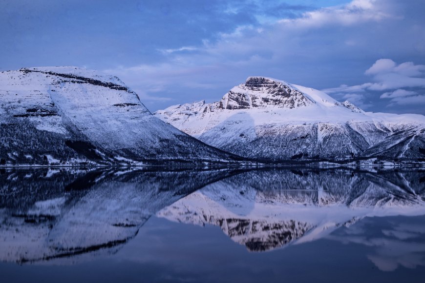 雪 冬天 挪威 欧洲 自然 湖 风景
