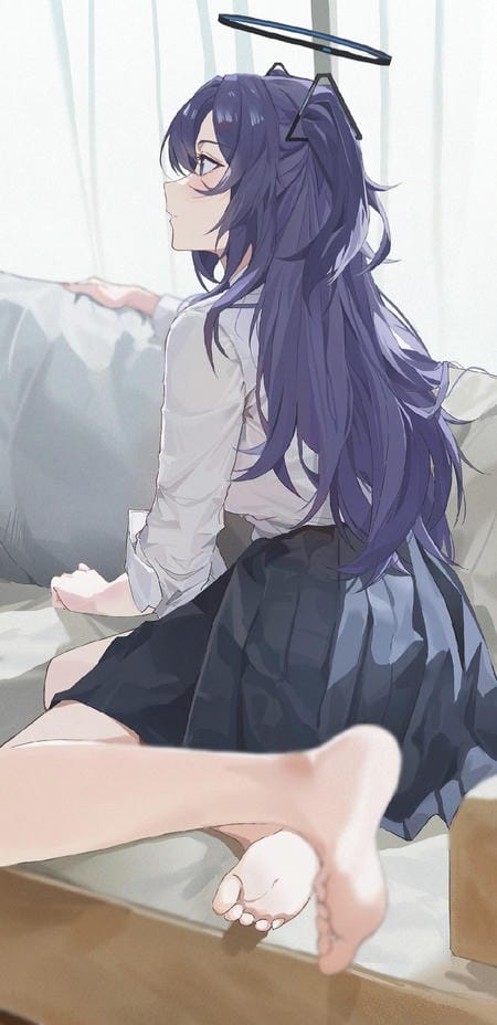 《蔚蓝档案》优香手机壁纸