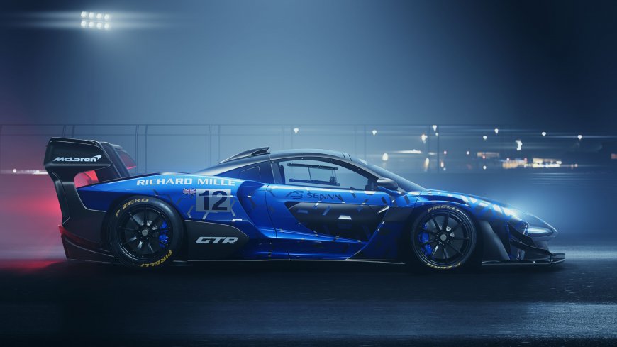 超酷蓝色GTR跑车4K超清壁纸