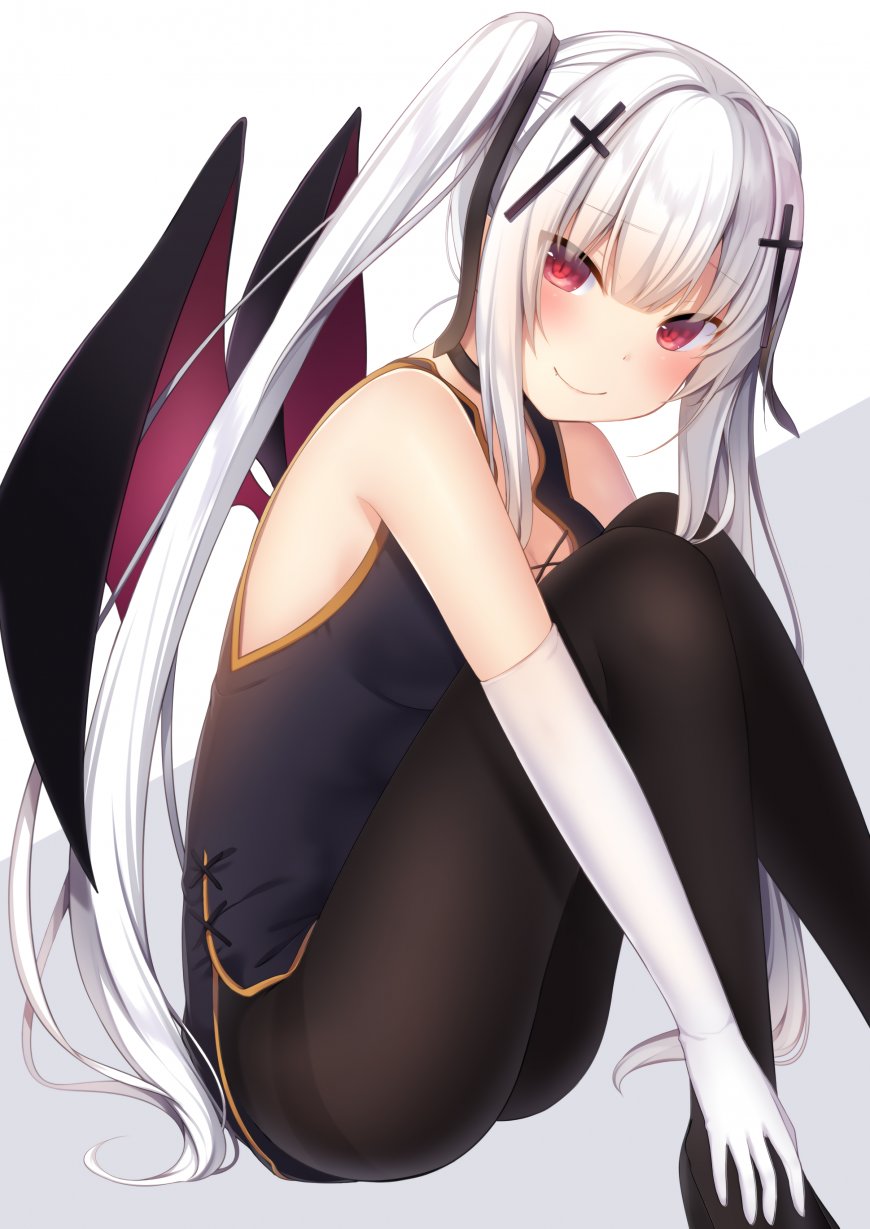 双马尾 小魔女 二次元动漫