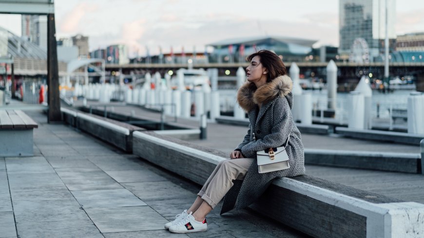 欧美美女个性唯美街拍图片壁纸