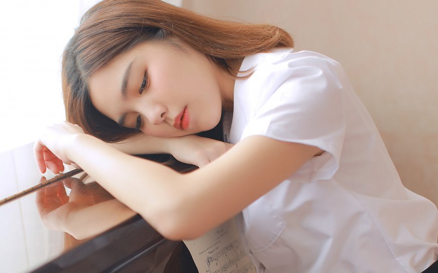 唯美清纯美女图片壁纸