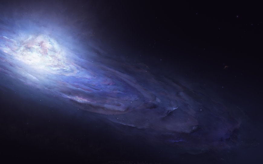 2K太空银河科幻背景壁纸