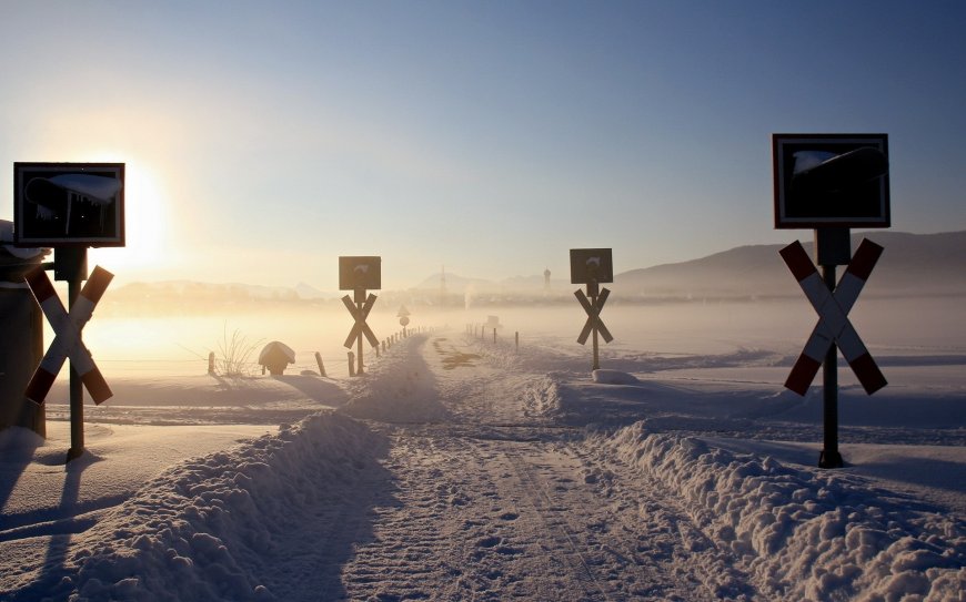 唯美雪景 文艺壁纸