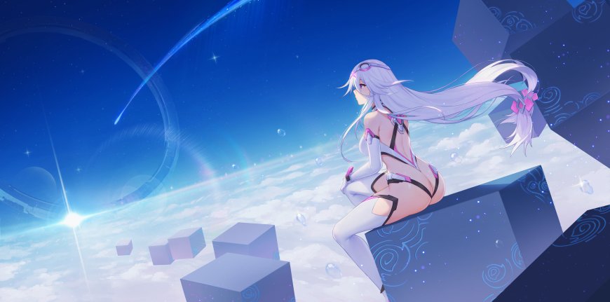二次元机甲少女壁纸图片