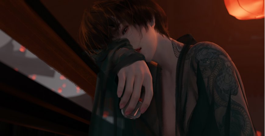 鬼刀系列小绿超清原画壁纸