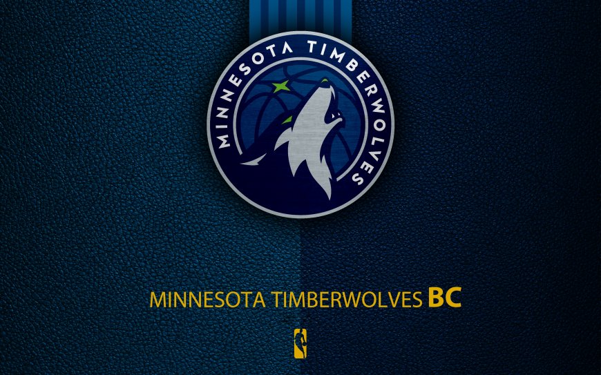 NBA明尼苏达森林狼队标壁纸图片