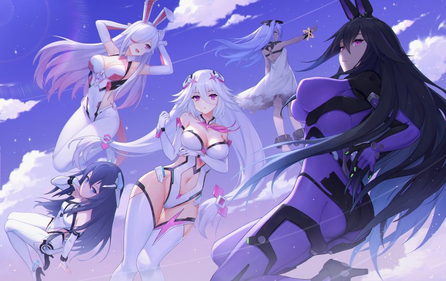 二次元性感美少女超清壁纸图片