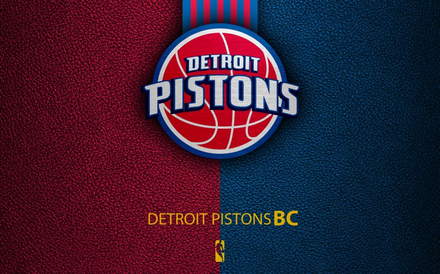 NBA底特律活塞队标高清图片壁纸
