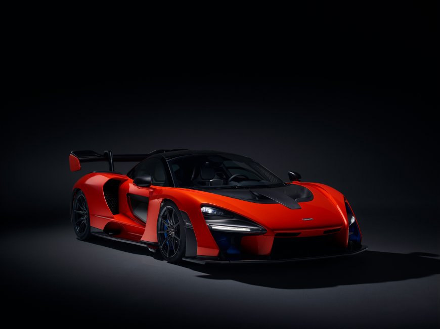 红黑色炫酷迈凯伦mclaren壁纸
