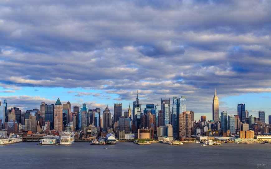 纽约曼哈顿城市风景壁纸