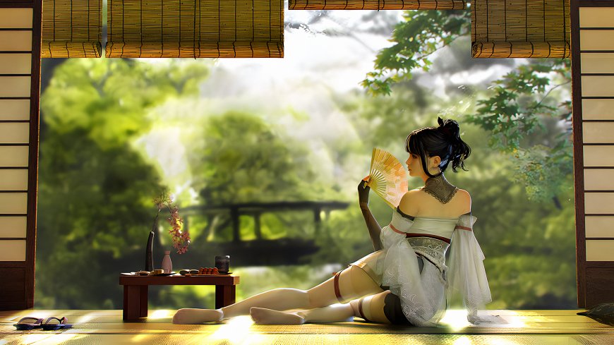 日系二次元动漫美女壁纸