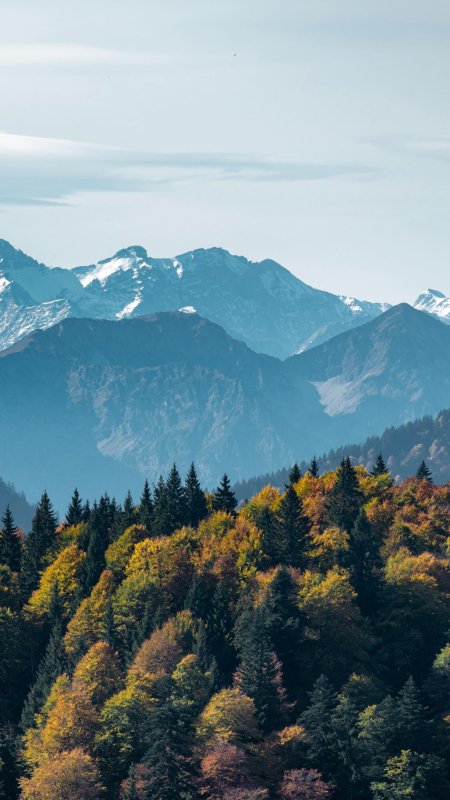 山脉 山林自然风景手机壁纸