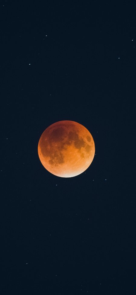 夜空圆月手机壁纸