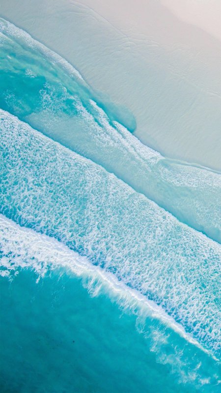 唯美海浪风景