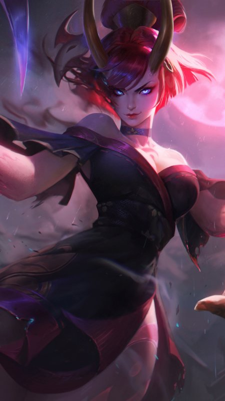 英雄联盟伊芙琳游戏原画