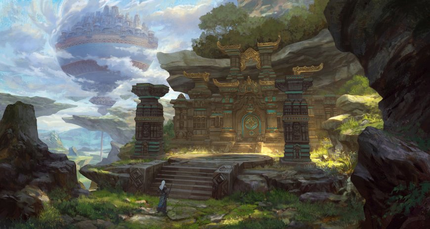 魔幻游戏场景桌面壁纸