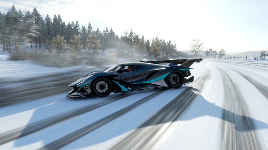 极限竞速地平线4赛道飘逸图片壁纸