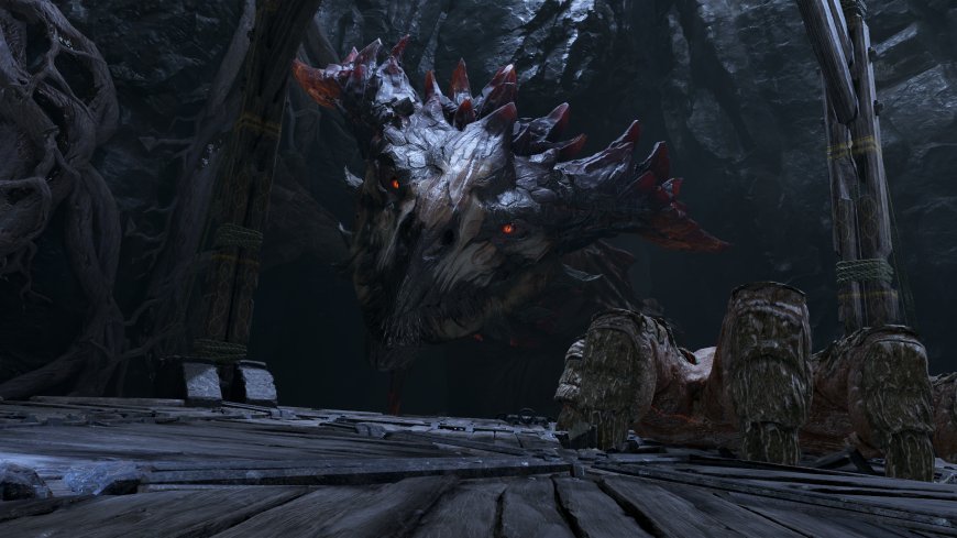 巨龙游戏场景图片壁纸