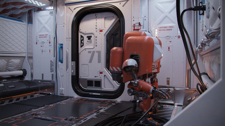 太空科幻机器人壁纸