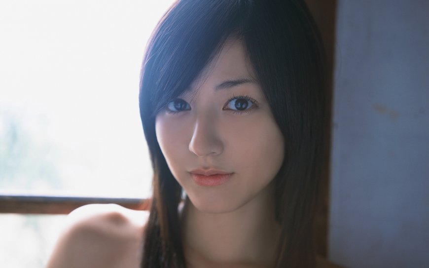 日本美女模特图片壁纸