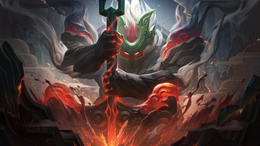 英雄联盟lol 山海绘卷 共工 诺提勒斯壁纸