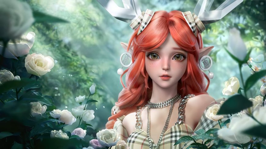 王者荣耀遇见神鹿瑶图片壁纸