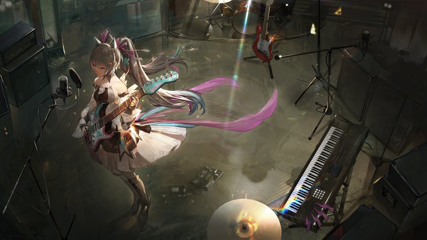 电音少女彩排 动漫壁纸