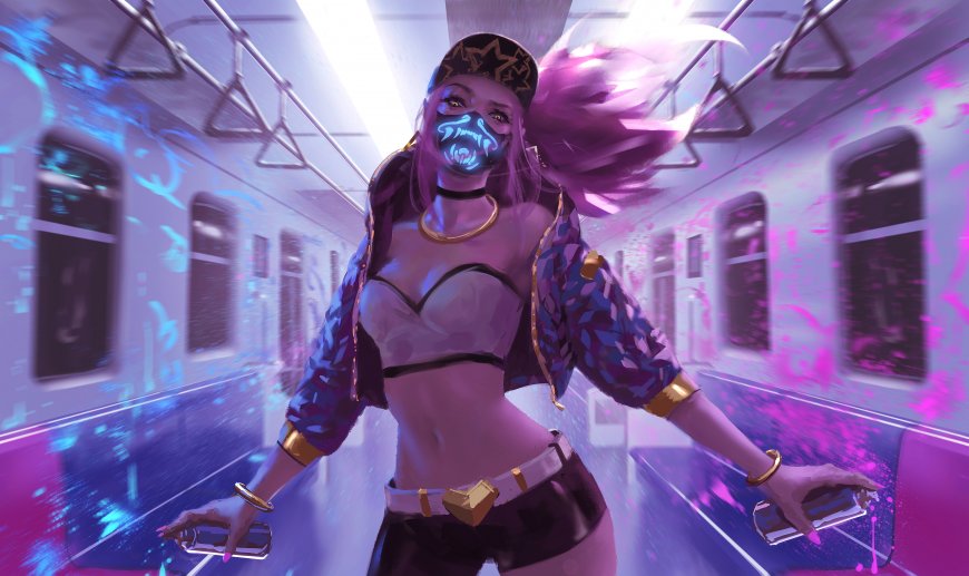 英雄联盟KDA插画壁纸