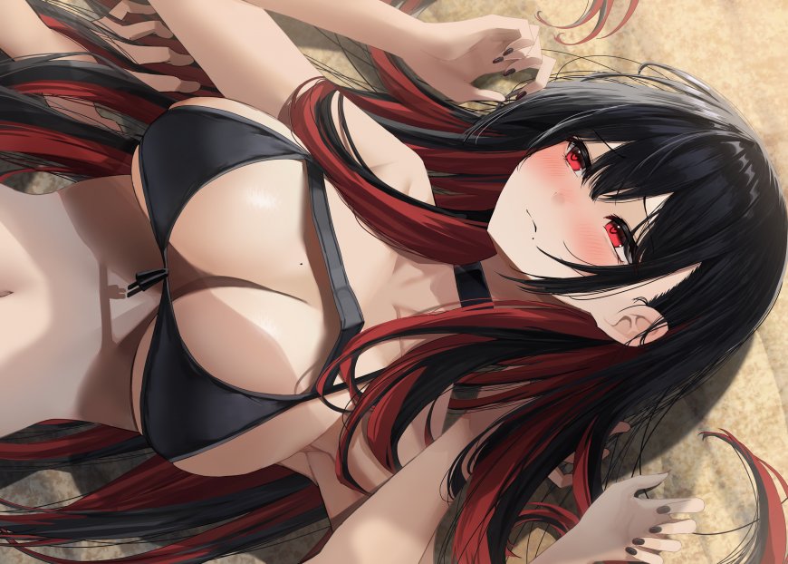 性感 娇羞少女 动漫壁纸