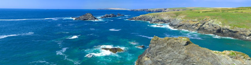 唯美海岸线风景壁纸