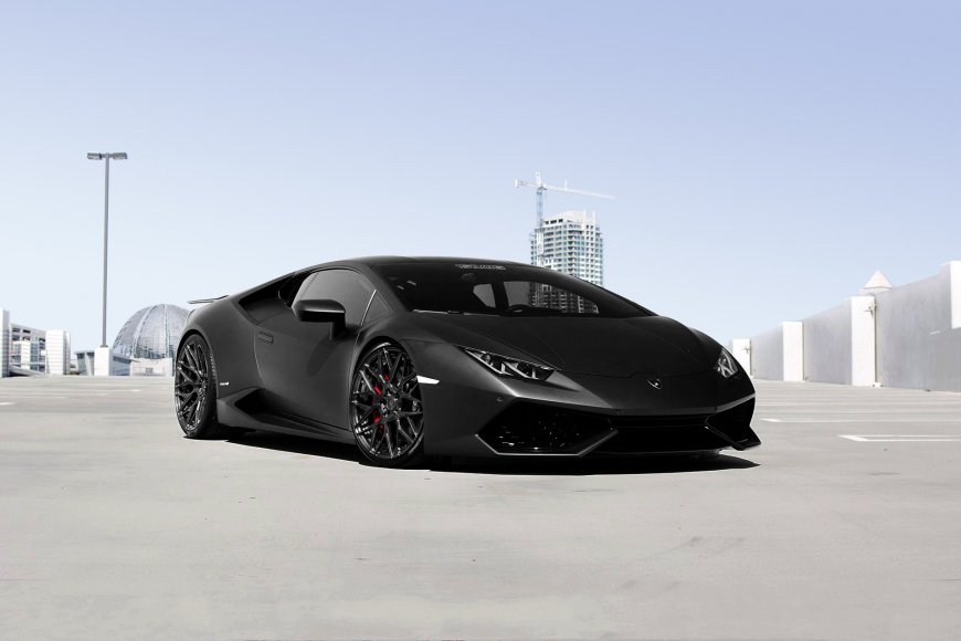 黑色兰博基尼壁纸