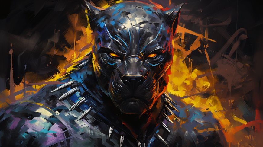 漫威超级英雄 黑豹超酷壁纸