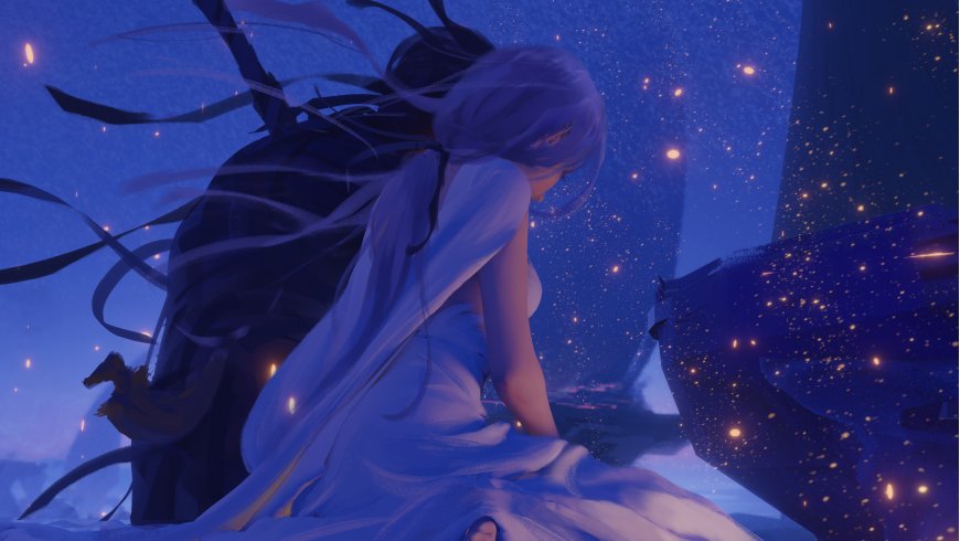 wlop 鬼刀 与海琴烟 动漫壁纸