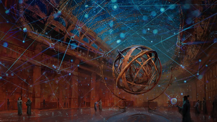 幻想 男巫 转动仪 科幻插图壁纸