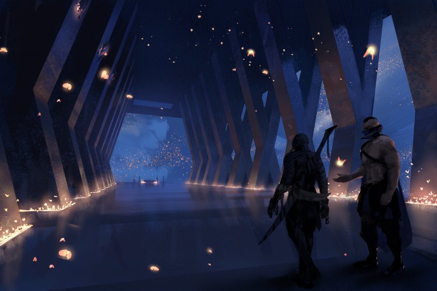 鬼刀 水光之城夜景3 动漫壁纸