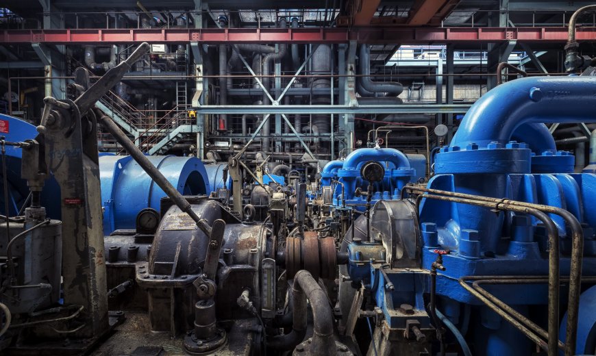 机械制造工厂 桌面壁纸