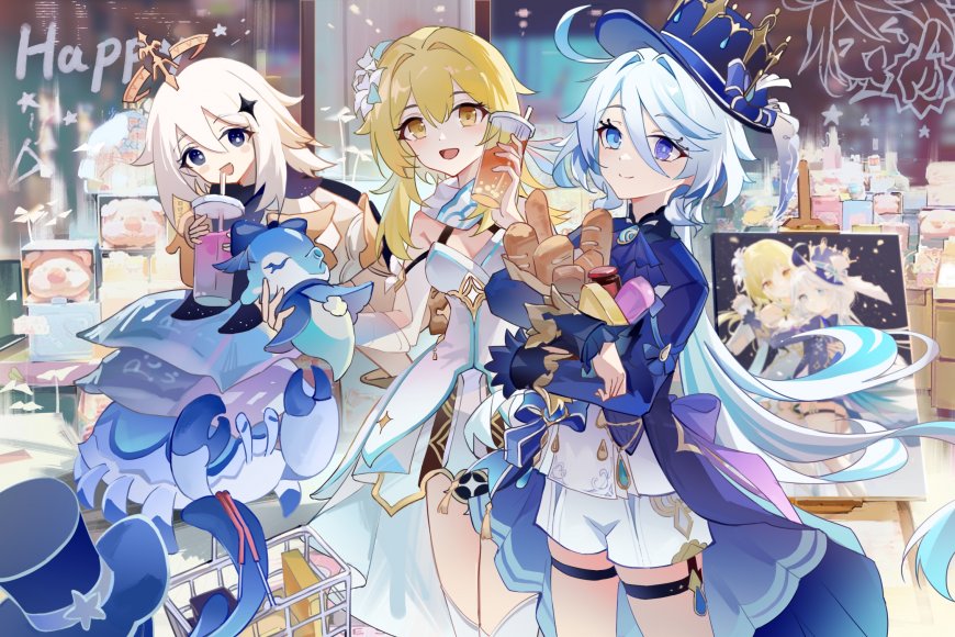 原神一周年 纪念皮肤 动漫壁纸