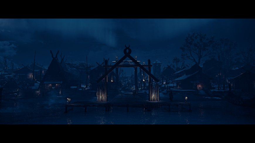 刺客信条-瓦尔哈拉-诺威-村庄间-PC-游戏原画