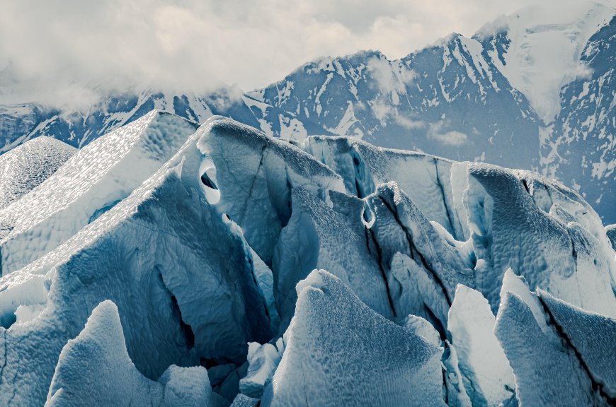 阿拉斯加-自然景观-冰雪-马塔努斯卡-冰川 北美北极风景壁纸