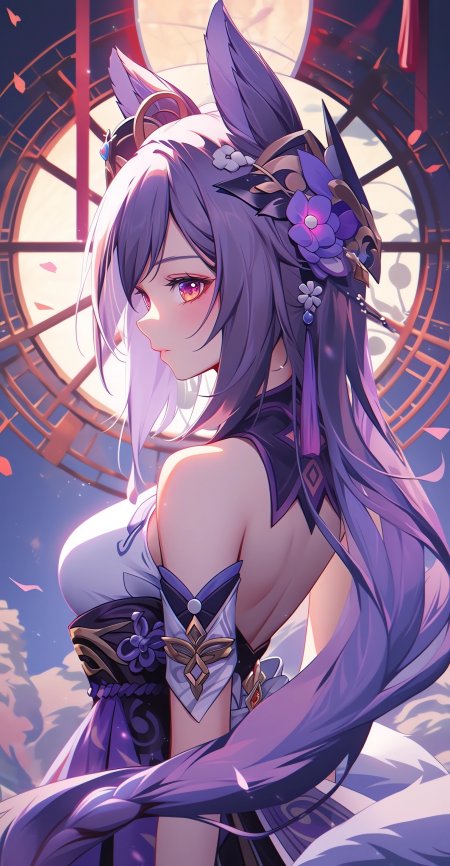 狐狸耳朵 动漫女孩壁纸
