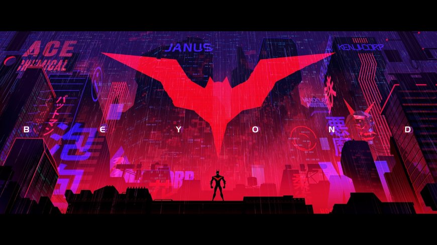 蝙蝠侠-超越动画系列-TV-蝙蝠侠标志 壁纸
