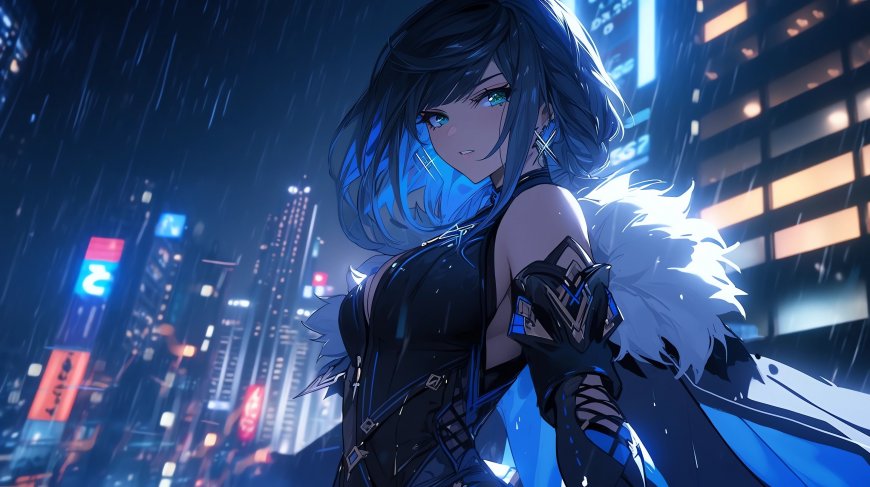 女孩-夜兰-原神-夜晚 动漫插画壁纸