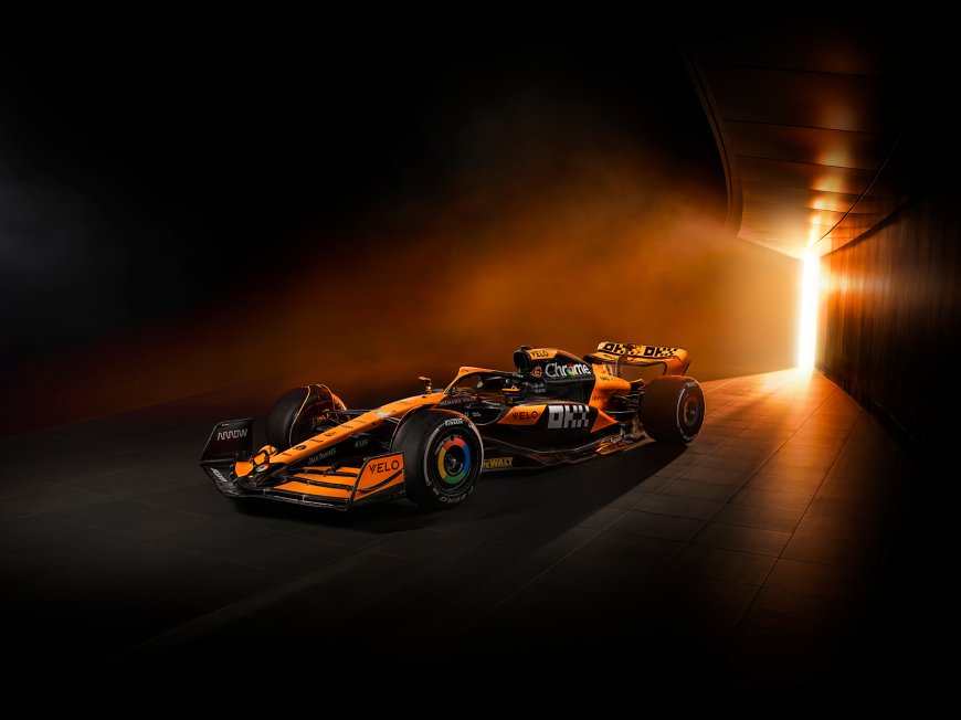 迈凯伦-F1-赛车橙色壁纸
