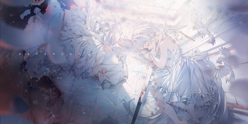 唯美 PAPERCUT 插画壁纸  