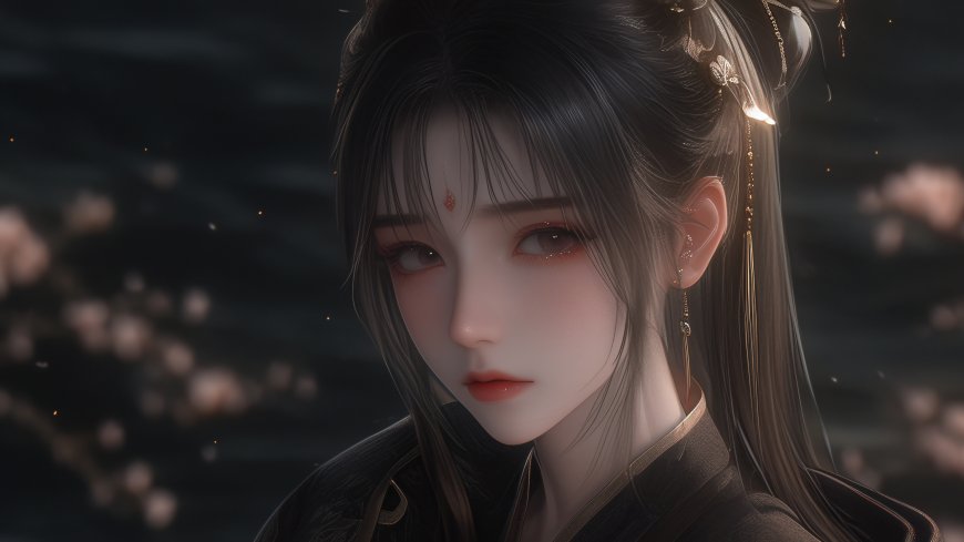 唯美古韵 古风美女 4k动漫壁