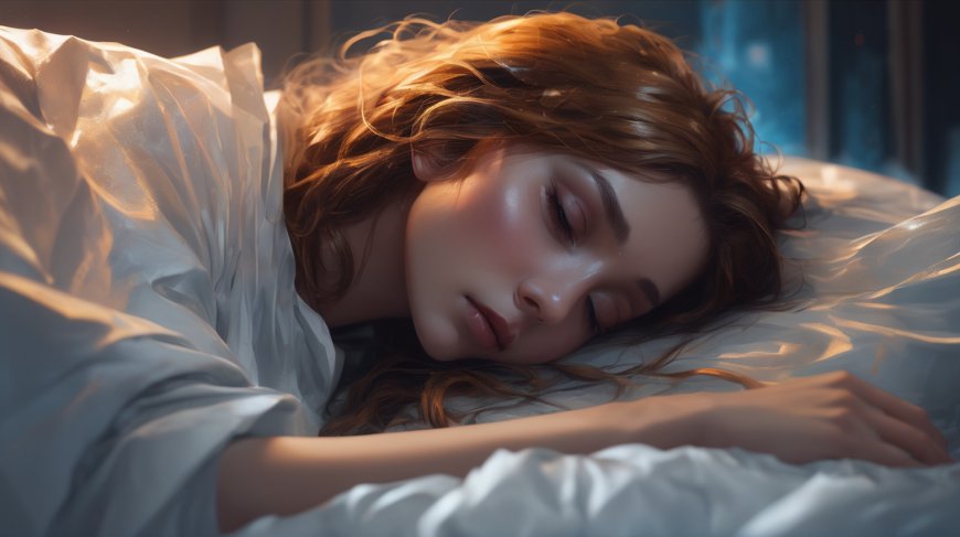 趴在床上睡得的正香的欧美金发短发美女高清桌面壁纸图片